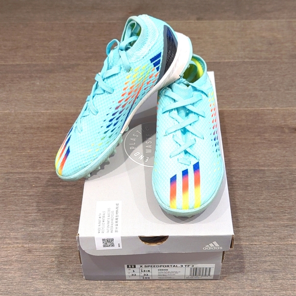 Adidas X Speedportal.3 Turf Soccer Cleats/Shoes (Kids size 1) - Picture 3 of 6